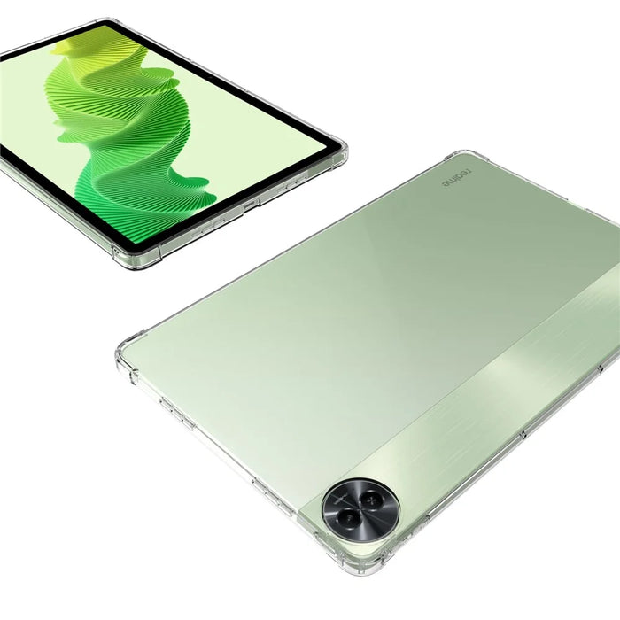 For Realme Pad 2 Soft TPU Tablet Case Transparent Cover Anti-drop Reinforced Corners Shell - 3