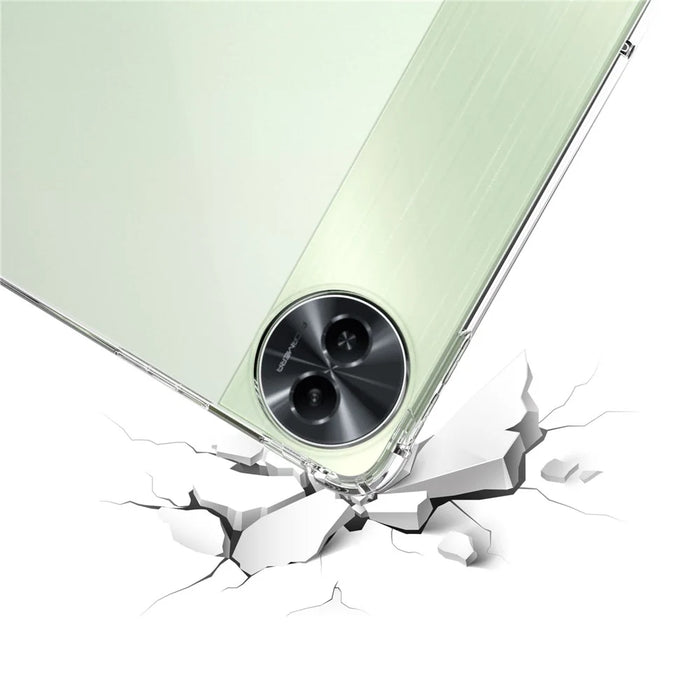 For Realme Pad 2 Soft TPU Tablet Case Transparent Cover Anti-drop Reinforced Corners Shell - 4