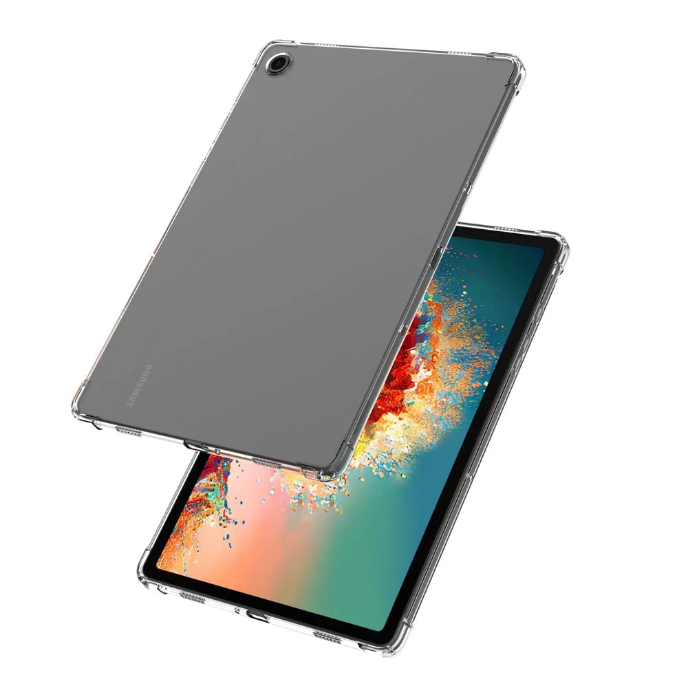 For Samsung Galaxy Tab A9 Transparent Cover Reinforced Corners Anti-drop Shell TPU Tablet Case - 3