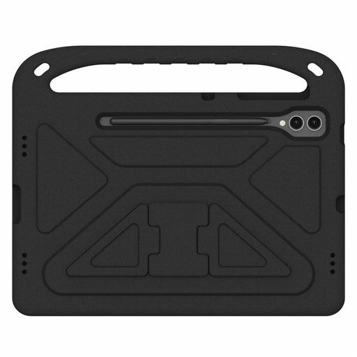 EVA Tablet Case for Samsung Galaxy Tab S7+ / S8+ / S9+ , Kids Friendly Hand Grip Kickstand Cover - Black - 2