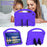 EVA Rugged Shockproof Cover for Samsung Galaxy Tab A11+ / A9+ Protective Handle Kickstand Tablet Case - Purple - 4