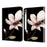 For Samsung Galaxy Tab S10+ / S9+ / S9 FE+ All-Inclusive Protection PU Leather TPU Tablet Stand Case Pattern Printing Cover - Datura Flower - 1