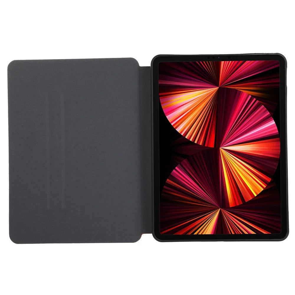For iPad Air 11 (2026) / (2025) / (2024) / Pro 11 (2020) / (2021) / (2022) / Air (2022) / (2020) Auto Wake / Sleep PU Leather Tablet Cover with Stand - Brown - 2