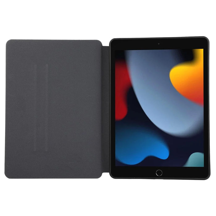 For iPad Air (2013) / Air 2 / iPad 9.7-inch (2017) / (2018) Anti-Dorp PU Leather Cover Auto Wake / Sleep Tablet Case with Stand - Green - 2