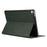 For iPad Air (2013) / Air 2 / iPad 9.7-inch (2017) / (2018) Anti-Dorp PU Leather Cover Auto Wake / Sleep Tablet Case with Stand - Green - 4