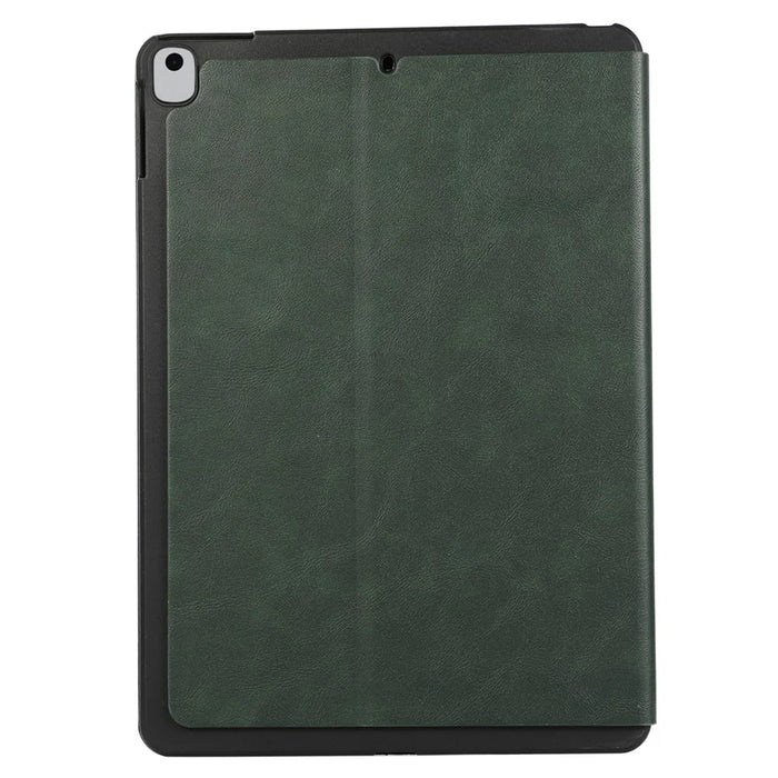 For iPad Air (2013) / Air 2 / iPad 9.7-inch (2017) / (2018) Anti-Dorp PU Leather Cover Auto Wake / Sleep Tablet Case with Stand - Green - 7