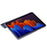 For Samsung Galaxy Tab S9+ Case Anti-scratch PU Leather + Silicone Tri-fold Stand Tablet Cover - Purple - 5