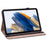 For Samsung Galaxy Tab A11 / A9 Cover PU Leather Stand Shell Card Holder Tablet Case - Black - 2