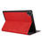 For Realme Pad 2 Case Scratch Proof PU Leather Flip Stand Tablet Cover - Red - 4