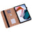 For Lenovo Xiaoxin Pad Pro 12.7 inch PU Leather Case Stand Card Holder Tablet Cover - Black - 2