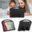 Shockproof Cover for Samsung Galaxy Tab S9 Ultra / S8 Ultra , Handle Kickstand Protective EVA Tablet Case - Black - 3