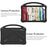 Shockproof Cover for Samsung Galaxy Tab S9 Ultra / S8 Ultra , Handle Kickstand Protective EVA Tablet Case - Black - 4