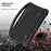 Shockproof Cover for Samsung Galaxy Tab S9 Ultra / S8 Ultra , Handle Kickstand Protective EVA Tablet Case - Black - 5