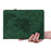 Tablet Case for Realme Pad 2 PU Leather Cover Butterfly Flower Imprinted Card Holder Shell - Green - 5