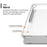 Slim-Fit TPU Tablet Cover for Samsung Galaxy Tab S9 , HD Transparent Case Anti-Scratch Shell - 6
