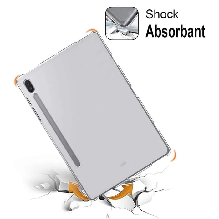 Slim-Fit TPU Tablet Cover for Samsung Galaxy Tab S9 , HD Transparent Case Anti-Scratch Shell - 7