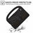 For Samsung Galaxy Tab A11 / A9 Case Sparrow Style EVA Tablet Cover with Kickstand - Black - 5