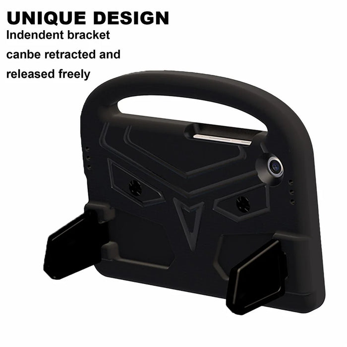 For Samsung Galaxy Tab A11 / A9 Case Sparrow Style EVA Tablet Cover with Kickstand - Black - 6