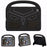 For Samsung Galaxy Tab A11+ / A9+ Case Sparrow Style Hand Grip Kickstand EVA Tablet Cover - Black - 1