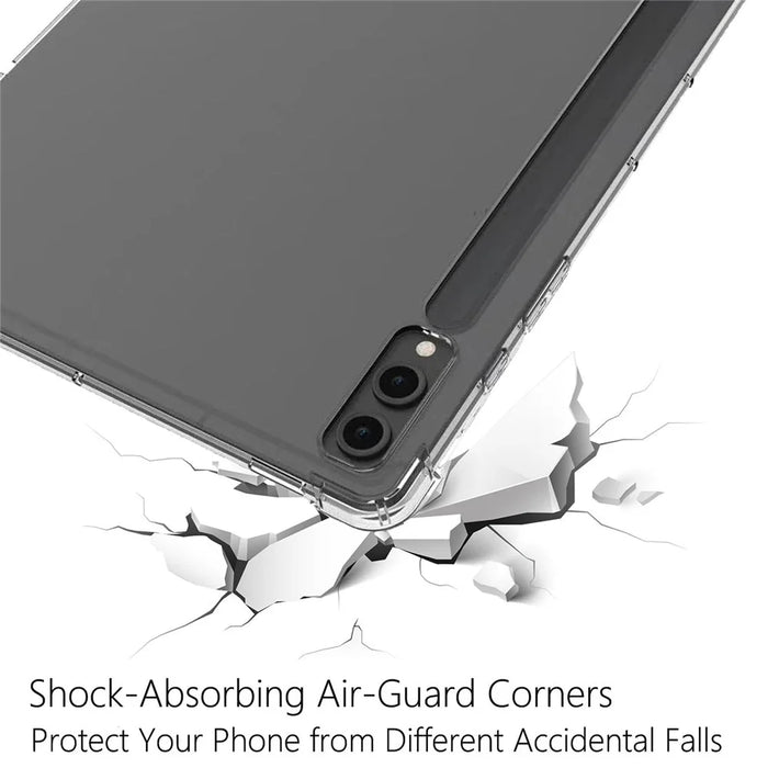 For Samsung Galaxy Tab S9 Ultra Case Drop Protection TPU Tablet Cover Transparent Shell - 3