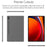 For Samsung Galaxy Tab S9 Ultra Case Drop Protection TPU Tablet Cover Transparent Shell - 5