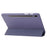 For Samsung Galaxy Tab S9 Case Anti-Scratch PU+ Silicone Tri-fold Stand Tablet Cover - Purple - 4