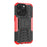 For iPhone 15 Pro Max Case Kickstand PC+TPU Anti-slip Phone Cover - Red - 3