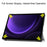 For Samsung Galaxy Tab S10 FE / S9 FE Case Pattern Printing Trifold Stand Tablet Cover - Cat - 3
