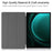 For Samsung Galaxy Tab S9 FE+ Case Tri-fold Stand PU Leather Tablet Cover - Galaxy - 2
