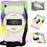 For Samsung Galaxy Tab A9 Kickstand Case TPU+PC Protective Tablet Cover with Shoulder Strap - Colorful Purple - 2