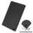 For Samsung Galaxy Tab A9+ Case Tri-fold Stand Leather Tablet Cover with Pen Slot - Black - 6