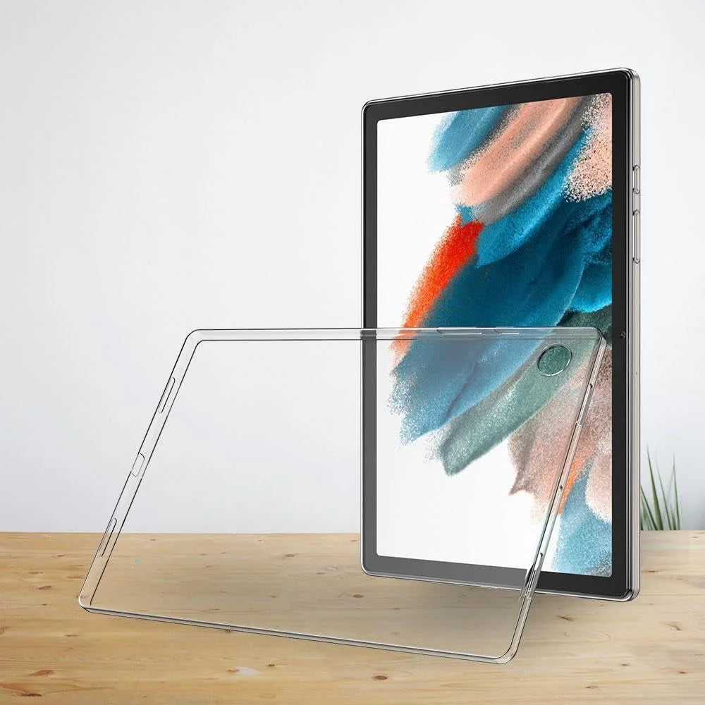 For Samsung Galaxy Tab A9+ Case Transparent Drop Protection Flexible TPU Tablet Cover - 2