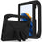 For Samsung Galaxy Tab A11 / A9 Case Shockproof Kickstand EVA Tablet Cover with Handle - Black - 1