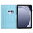 A1 Leather Tablet Cover for Samsung Galaxy Tab A9+ Case with Card Holder Stand - Bird - 2