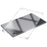 For Samsung Galaxy Tab A9 Clear Case TPU Tablet Cover + 2.5D Arc Edge Tempered Glass Screen Film - 2