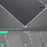 For Samsung Galaxy Tab A9 Clear Case TPU Tablet Cover + 2.5D Arc Edge Tempered Glass Screen Film - 7