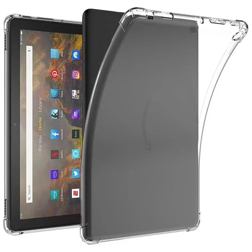 For Amazon Fire HD 10 (2023) Clear Case Reinforced Corners TPU Tablet Cover - 1