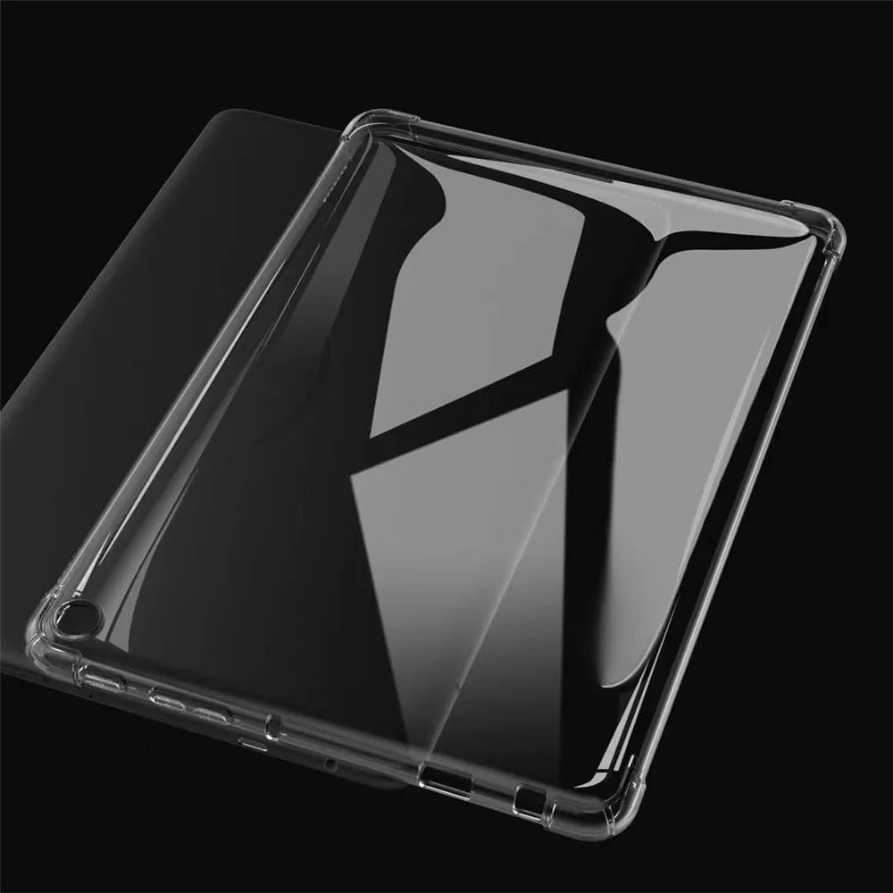 For Amazon Fire HD 10 (2023) Clear Case Reinforced Corners TPU Tablet Cover - 3