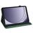 For Samsung Galaxy Tab A11+ / A9+ Case Leather Card Holder Butterfly Imprinted Tablet Cover - Green - 2