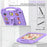 For Samsung Galaxy Tab A11+ / A9+ Case EVA Protective Tablet Cover Kids Friendly Grip Handle Kickstand Case - Purple - 3