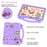 For Samsung Galaxy Tab A11+ / A9+ Case EVA Protective Tablet Cover Kids Friendly Grip Handle Kickstand Case - Purple - 7