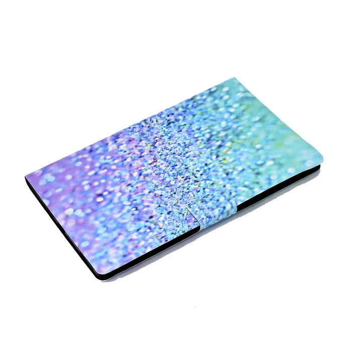 For Samsung Galaxy Tab A11+ / A9+ PU Leather Stand Cover Pattern Printing Tablet Case with Auto Sleep / Wake - Sand - 6