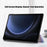 For Samsung Galaxy Tab S9 FE+ SM-x610 / SM-616 Case Tri-fold Stand Leather Tablet Cover - Fantasy Deer - 6