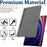 For Samsung Galaxy Tab S10 Lite / S10 FE / S9 FE Case TPU Cover HD Transparent Drop Protection Tablet Shell - 4
