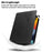 For iPad 10.2 (2019) / (2020) / (2021) Case PU Leather Stand Auto Wake / Sleep Tablet Cover with Card Holder - Black - 6