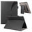 For iPad Pro 12.9 (2018) / (2020) / (2021) / (2022) Case PU Leather Card Holder Tablet Cover - Black - 1