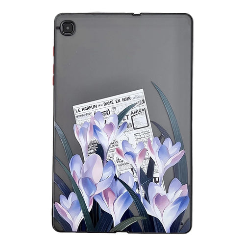 For Samsung Galaxy Tab S6 Lite (2024) / S6 Lite (2022) / S6 Lite (2020) P610 P615 Case PC+TPU Tablet Cover - Saffron - 1