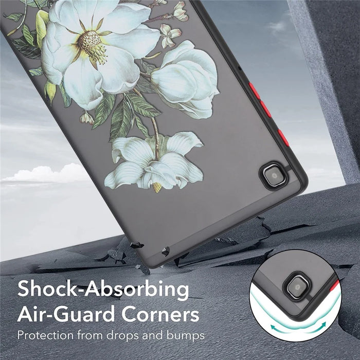 For Samsung Galaxy Tab A7 Lite 8.7-inch T220 T225 Tablet Case PC+TPU Skin-touch Cover - Jasmine - 2