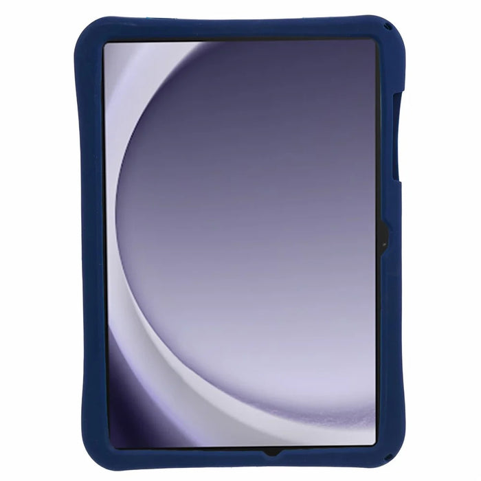For Samsung Galaxy Tab A11+ / A9+ Case Silicone + PC Tablet Kickstand Cover with Lanyard - 3
