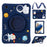 For Samsung Galaxy Tab A8 10.5 (2021) / (2022) Kickstand Case Astronaut Design Tablet Cover with Lanyard - 1